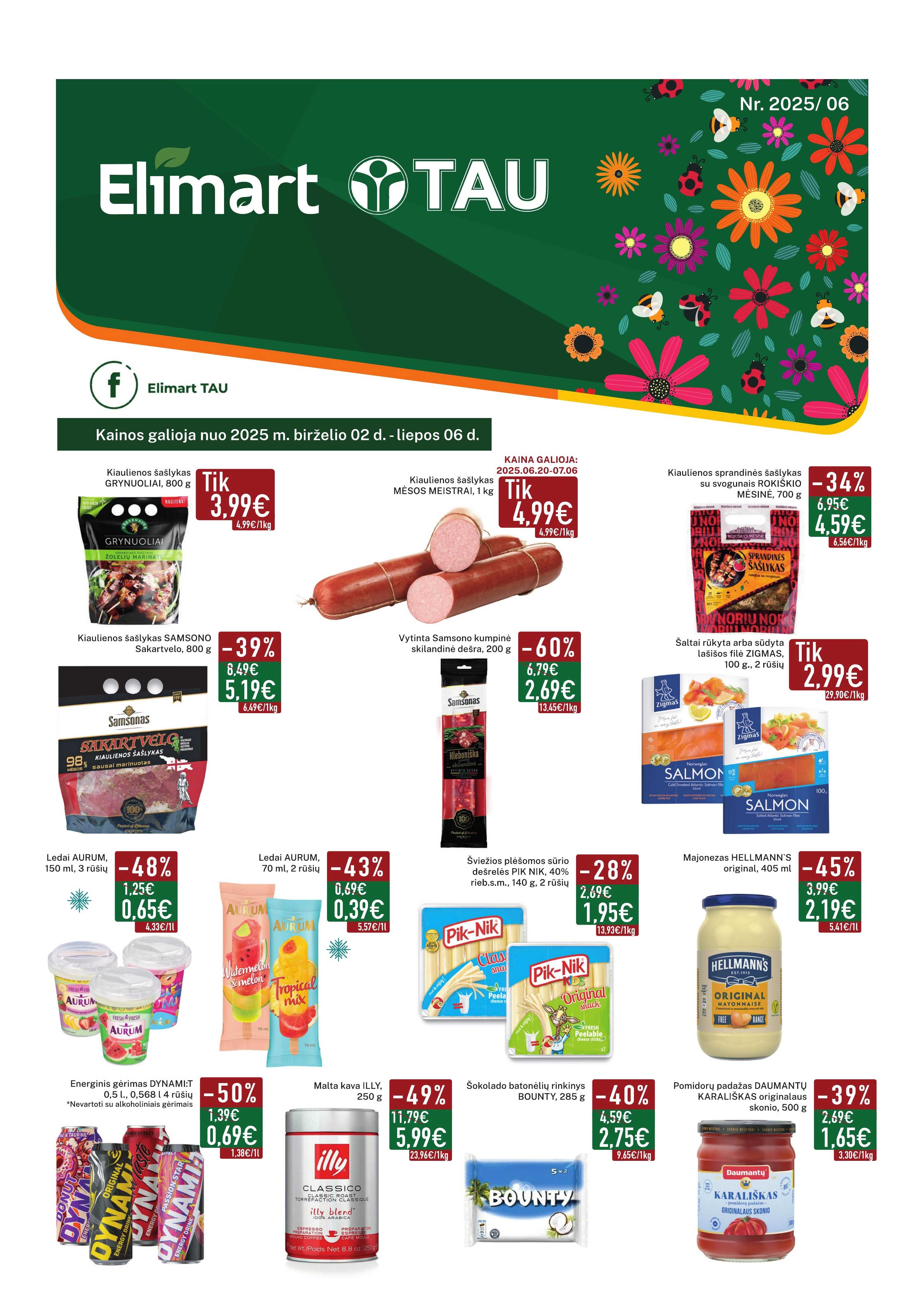 ELIMART, TAU akcijų leidinys Nr. 6