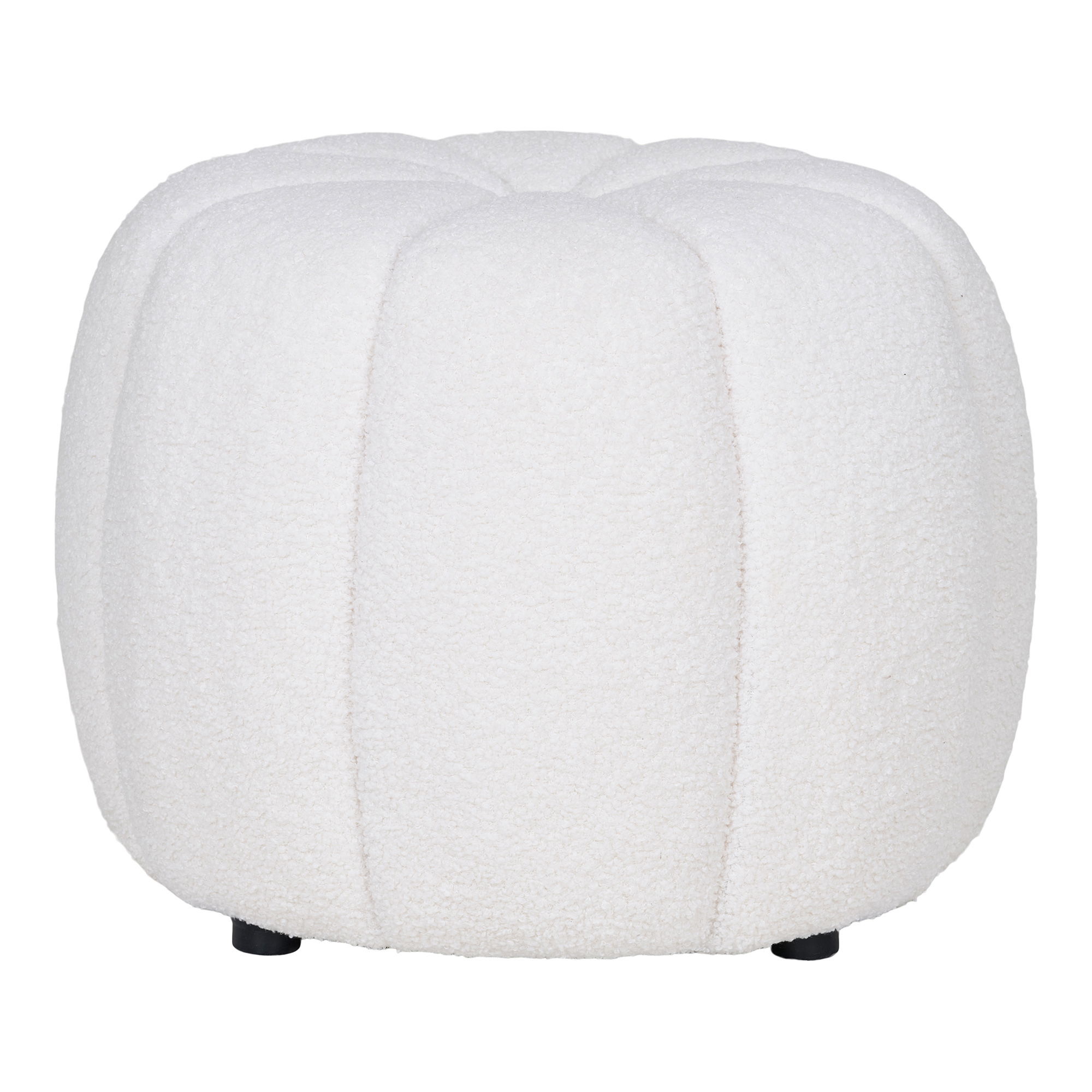 Baltas pufas | 48 x 38 x 48 cm | Balta