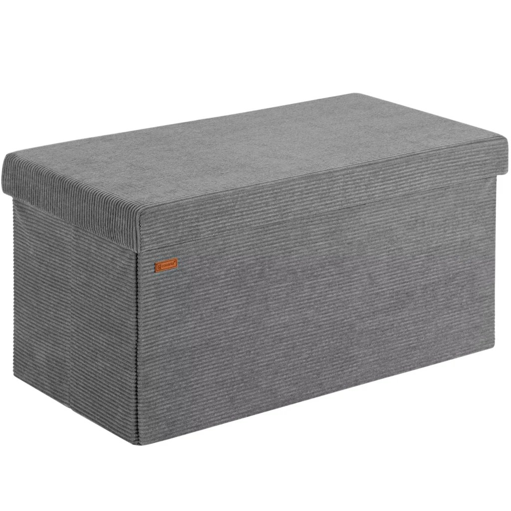 Suolas, antracito, laidas, 76x38x38cm, sulankstomas, MDF