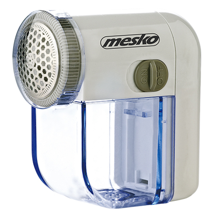Pūkų surinkiklis Mesko  Lint remover  MS 9610  White  AAA batteries