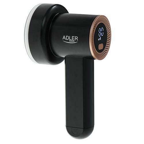 Pūkų rinkiklis Adler Lint remover AD 9619 Black/Gold Rechargeable battery 10 W
