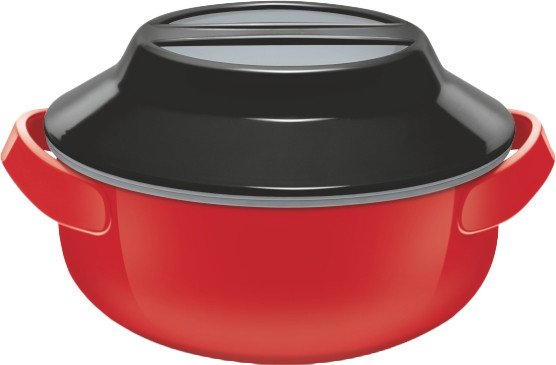 Milton casserole Microwow 1000, red