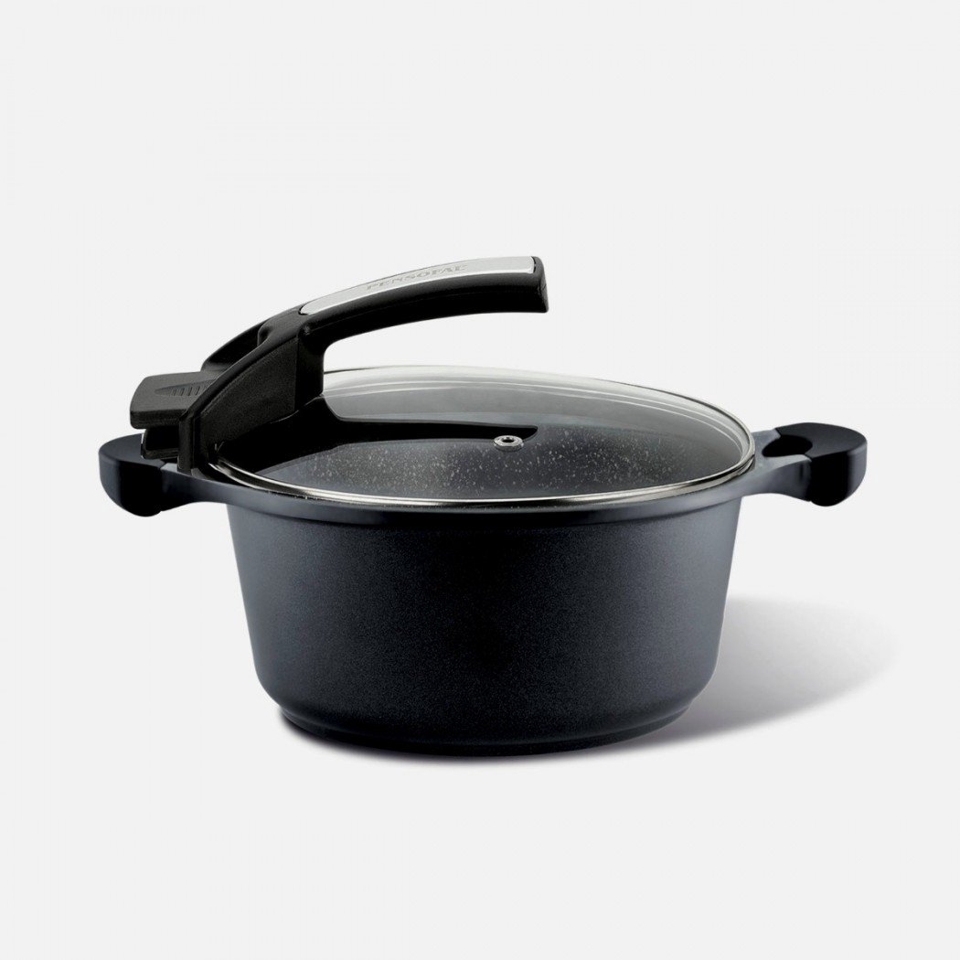 Puodas Pensofal Saxum Saucepan 20cm (W/Glass) 5807