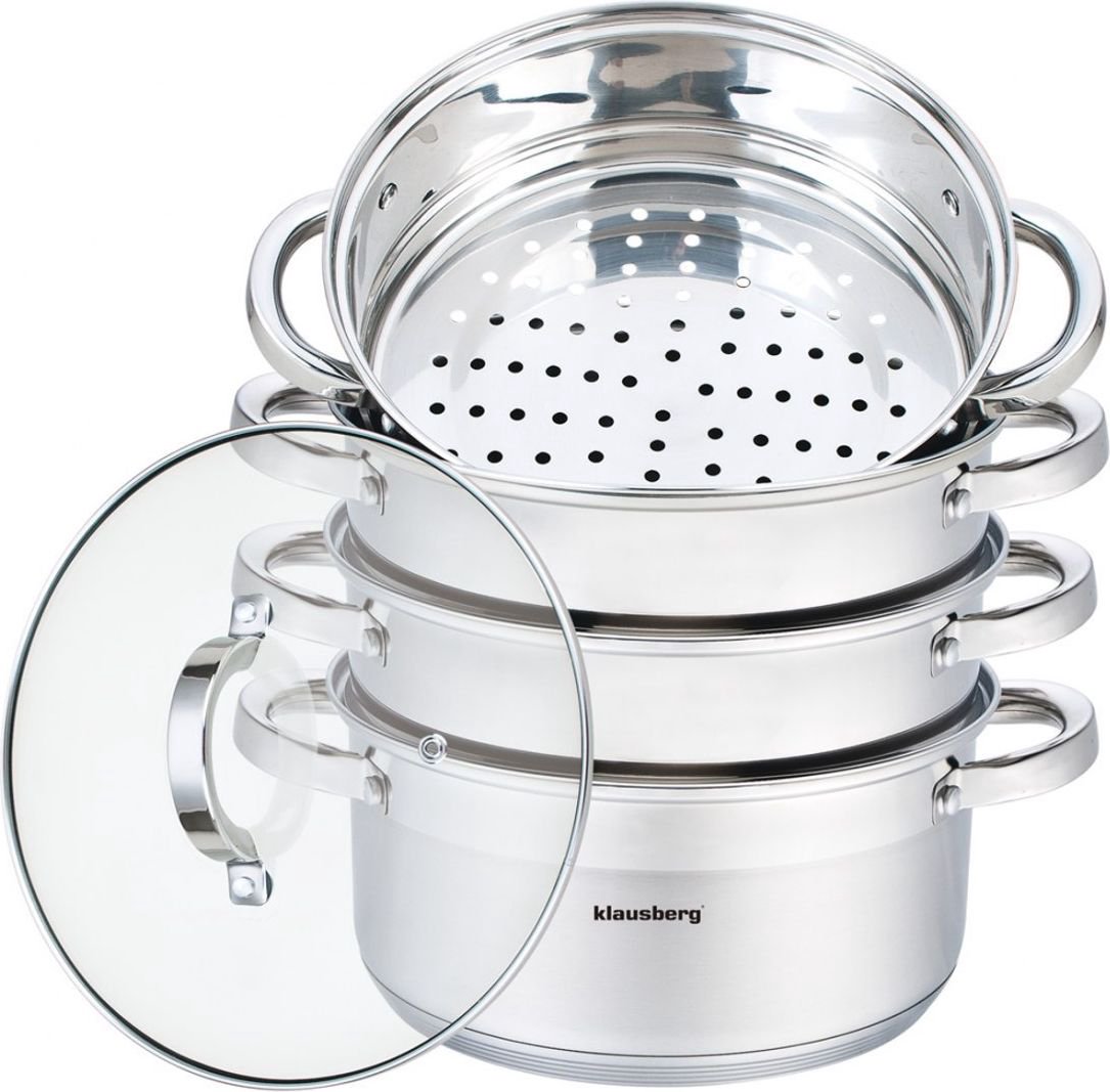 Klausberg Steam cooking pot 22cm (KB-7143)