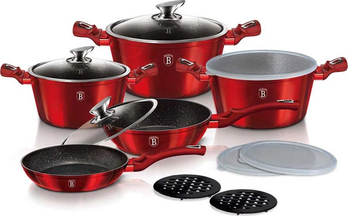 Berlinger Haus Garment Set Berlinger Haus Bh-7030 Burgundy