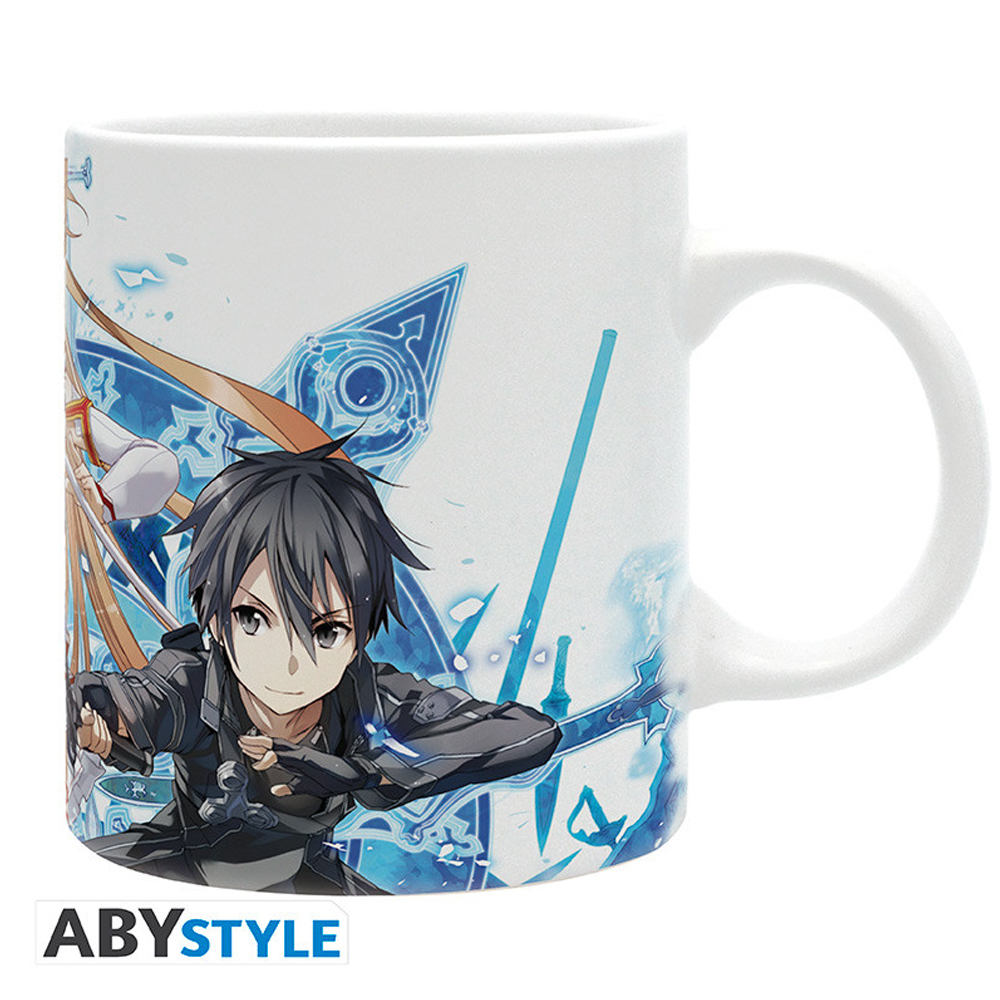 Abystyle SWORD ART ONLINE - Asuna & Kirito Swords Mug