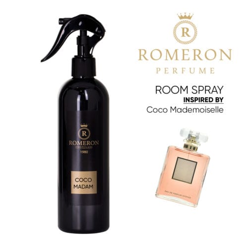 Romeron Madam Coco purškiamas kvapas 350ml (įkvėpti Chanel - Coco Mademoiselle)