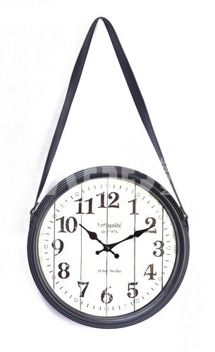 Platinet wall clock Strip (45564)