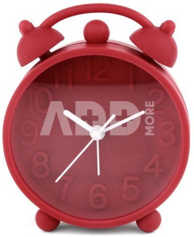 Platinet alarm clock Happiness, red (44870)