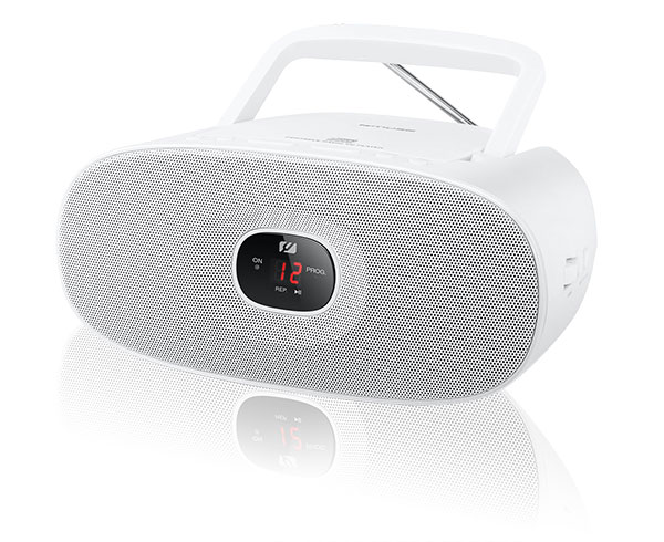 Radijo imtuvas Muse MD-202RDW White, CD