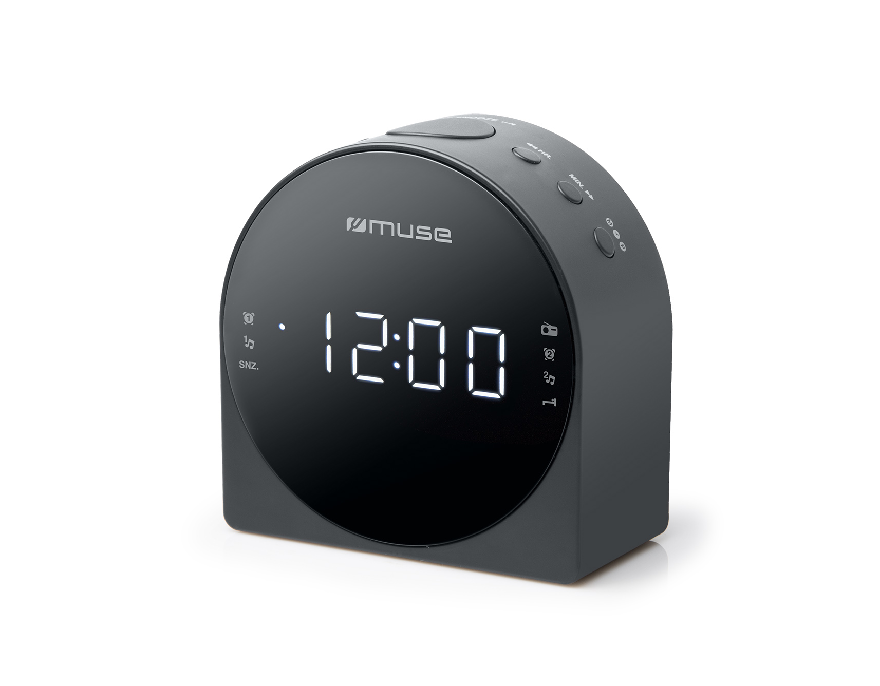 Radijo imtuvas Muse M-185CR, AUX in, žadintuvas