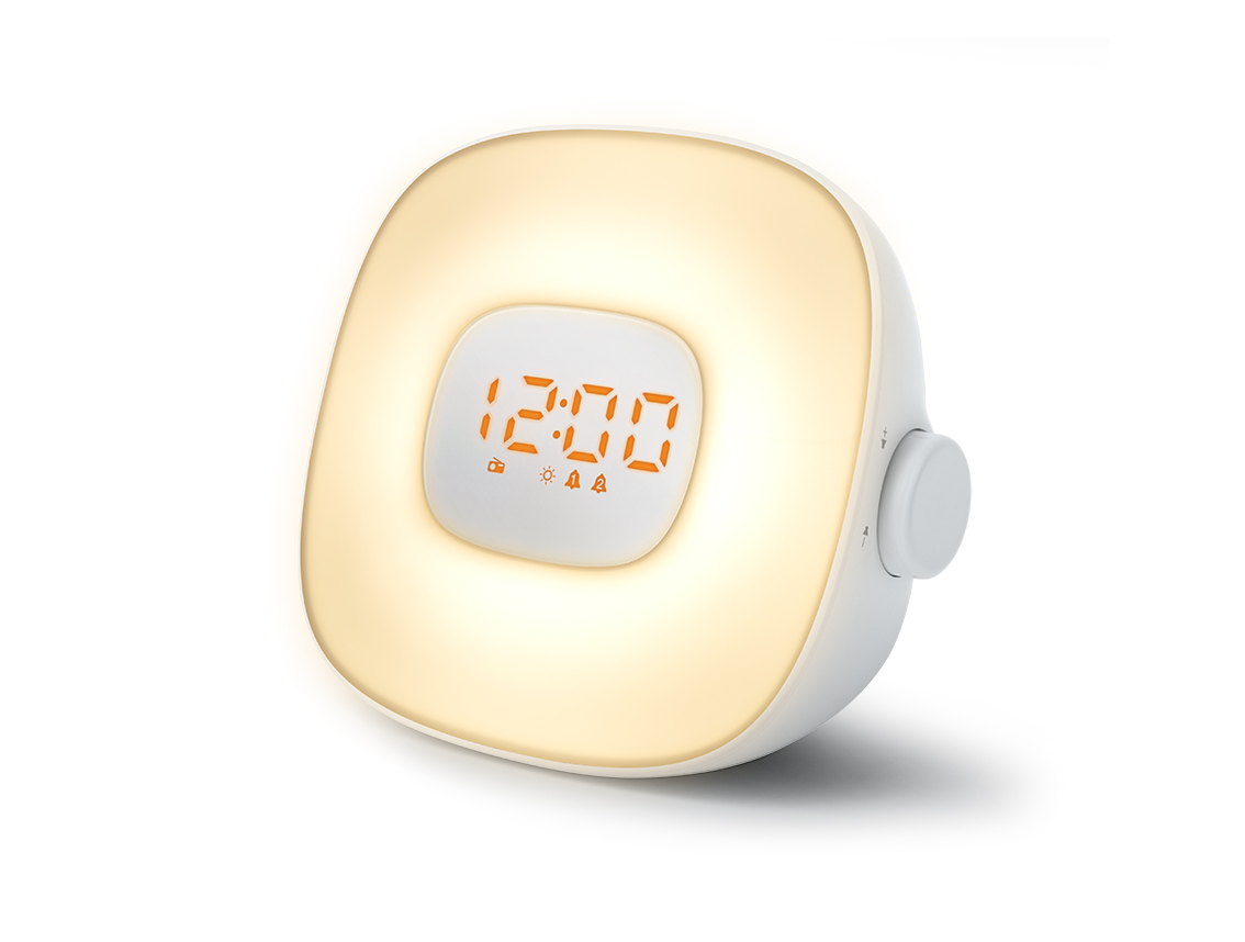 Radijo imtuvas Muse Light Clock Radio ML-198CR Alarm function White AUX in