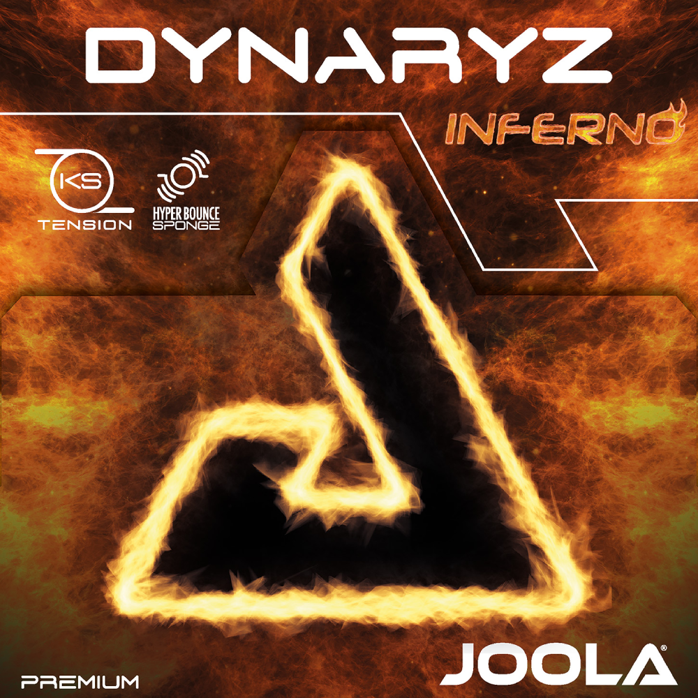 Stalo Teniso Raketės Guma JOOLA Dynaryz Inferno, Purple Max+