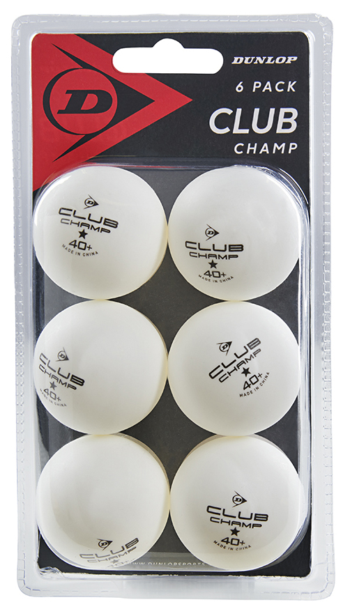 Stalo teniso kamuoliukai DUNLOP CLUB CHAMP 6vnt