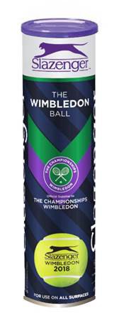 Teniso kamuoliukai SLAZENGER WIMBLEDON 4-tin