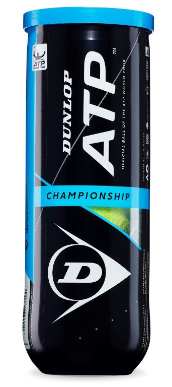 Teniso kamuol. DUNLOP ATP CHAMPIONSHIP 3-tube ITF