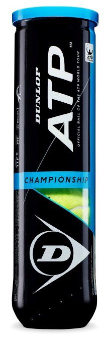 Teniso kamuol. DUNLOP ATP CHAMPIONSHIP 4-tube ITF