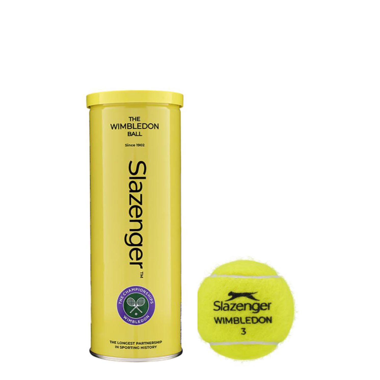 Teniso kamuol. SLAZENGER WIMBLEDON 3-tin