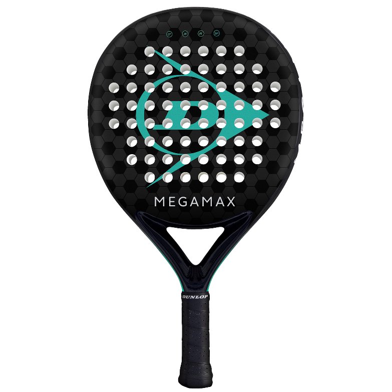 Padel raketė Dunlop MEGAMAX BLACK  365g