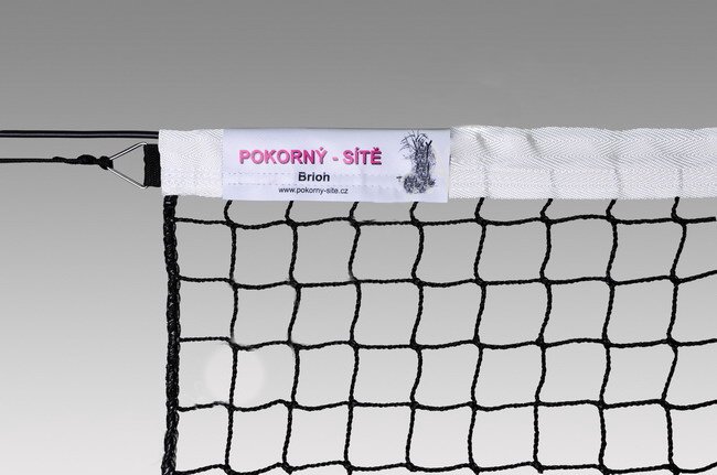 Teniso tinklas POKORNY Econom 12,8x1,08m PE 1vnt. Black