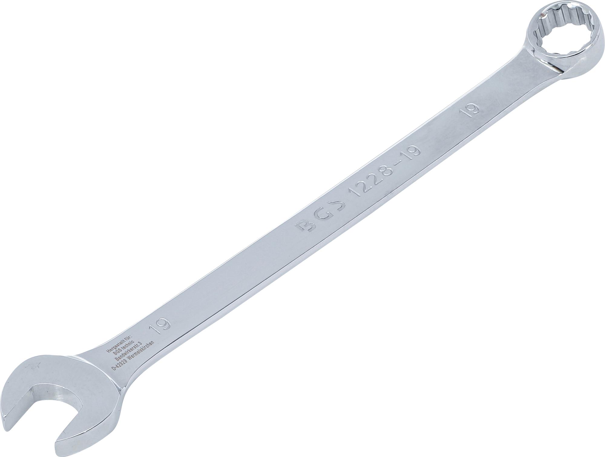 Raktas kombinuotas | ilgas tipas | 19 mm (1228-19)