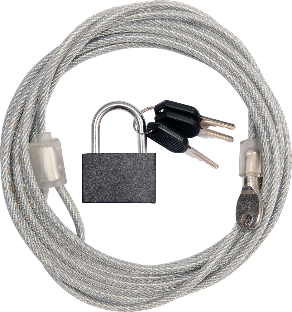 Spyna su plieniniu trosu | 3 m (77815)