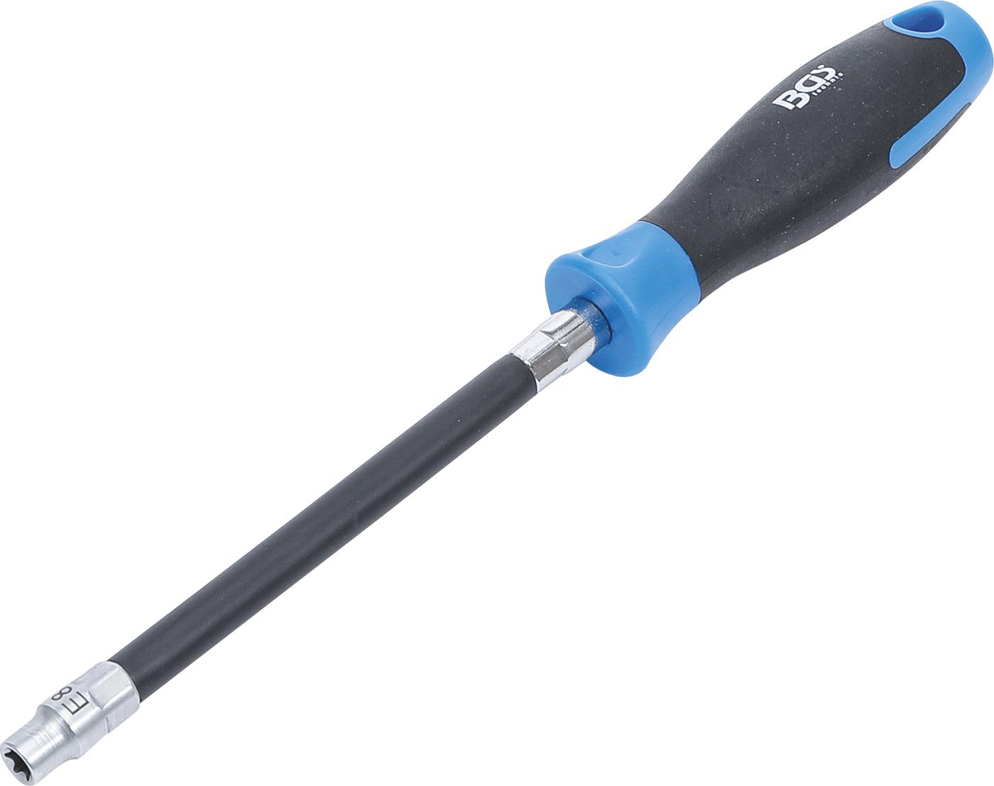 Lanksti rankena su galvute | E tipas E 8 | Spyruoklės ilgis 150 mm (70024)