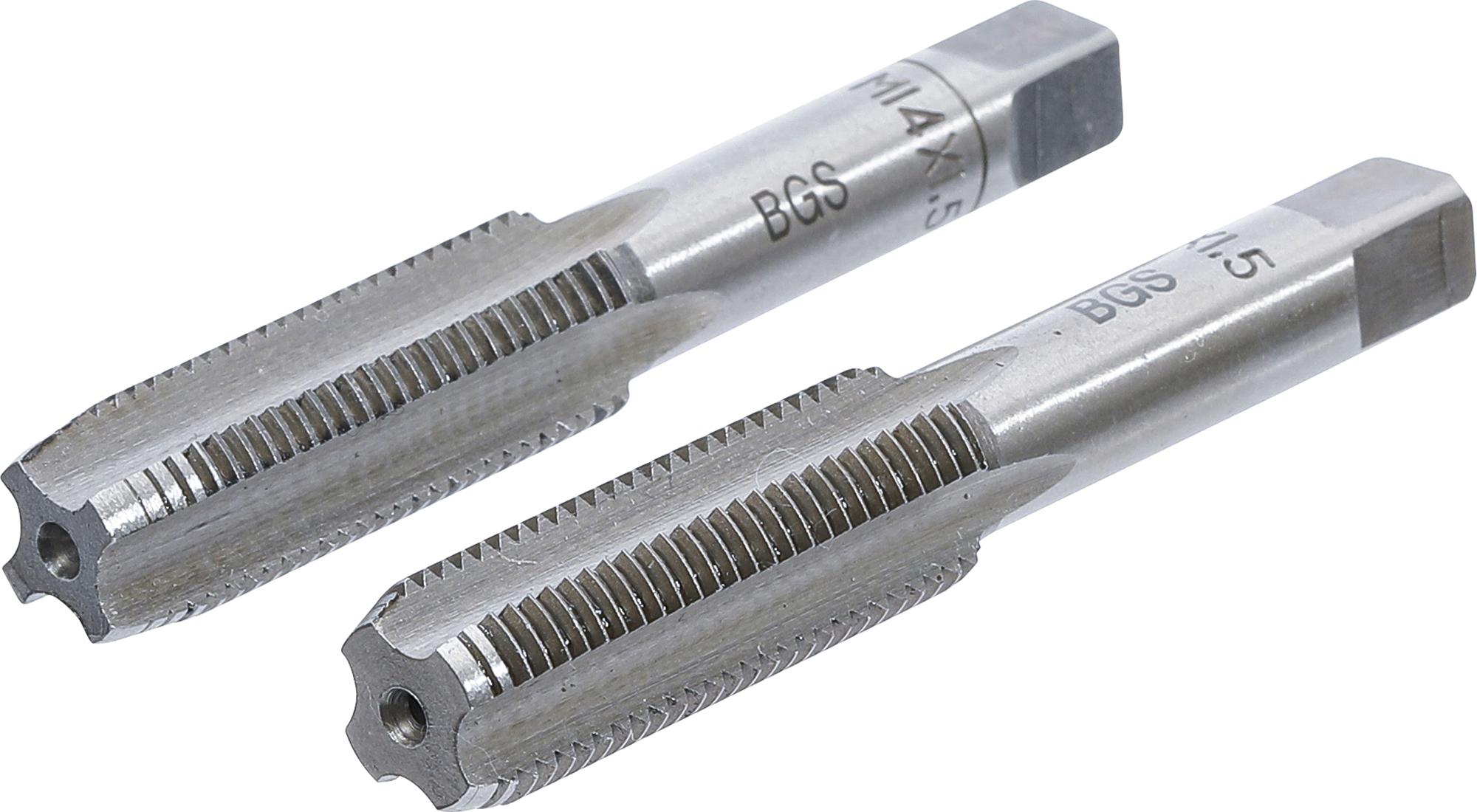 Sriegikliai | pirmas ir galutinis sriegimas | M14x1.5 | 2 vnt. (M14X1.5-B)