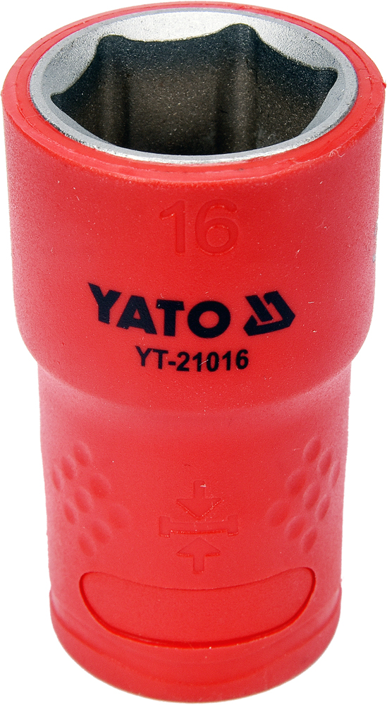Galvutė izoliuota 16 mm, 3/8" VDE (YT-21016)