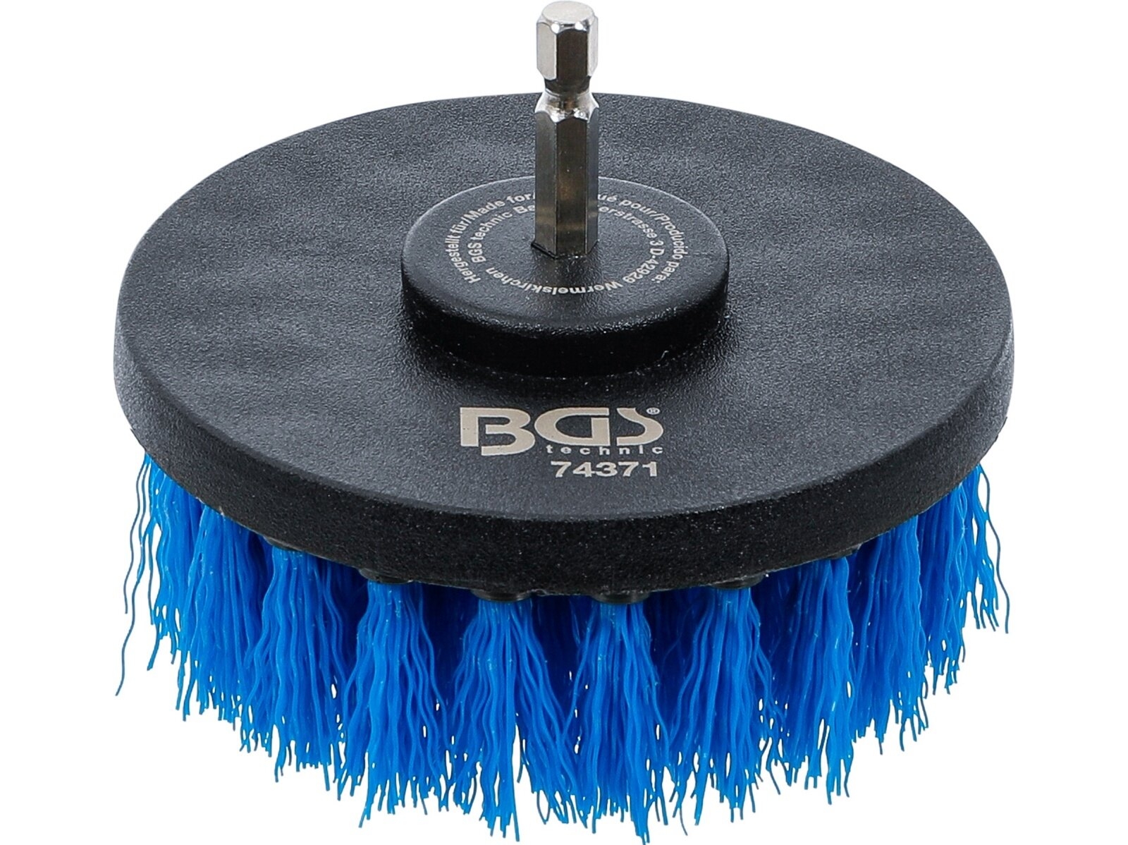 Šepetys su Hex 6.3 mm (1/4") galu | Ø 100 mm (4") (74371)