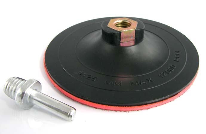 Padas su adapteriu velcro plonas | M14 | 125 mm (ES202125)