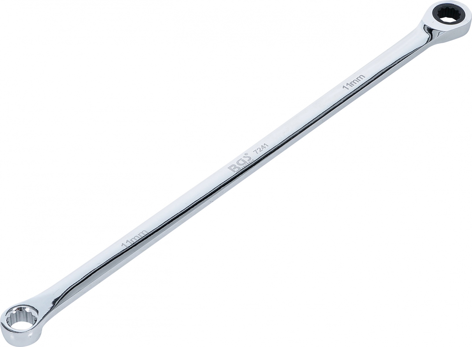 Terkšlinis žiedinis dvipusis veržliaraktis | ilgas tipas | 11 mm (7241)