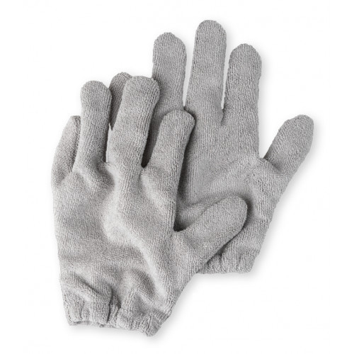 Norwex Hair-Drying Microfiber Gloves with BacLock Mikropluošto pirštinė plaukams džiovinti, 2 vnt.