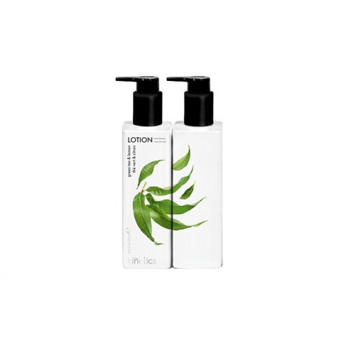 Kinetics Hand & Body Lotion Green Tea & Lemon Parfumuotas losjonas rankoms ir kūnui su žaliąja arbata ir citrinomis, 250ml
