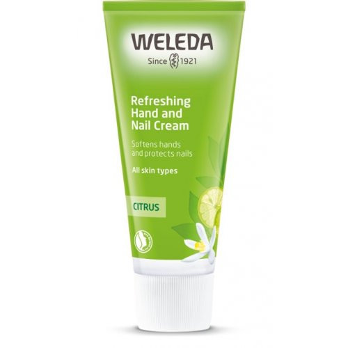 Weleda Citrus Hand and Nail Cream Rankų ir nagų kremas su citrusiniais vaisiais, 50ml