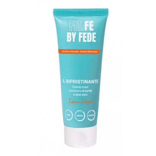 FIT.FE BY FEDE The Protector Hand Cream with Shea Butter and Aloe Vera Rankų kremas, 75ml