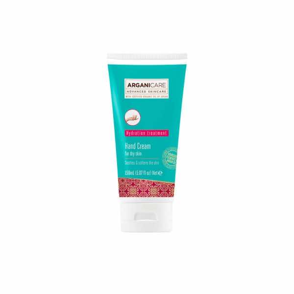 Arganicare rankų kremas- skirtas sausai, linkusiai trūkinėti odai 150 ml.