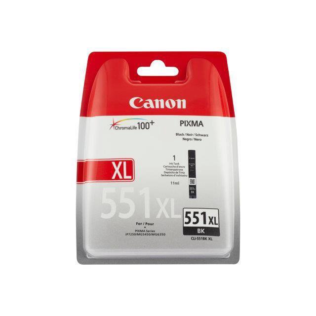 Rašalinė CANON CLI-551XL juoda 11ml