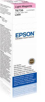 Rašalinė EPSON T6736, šviesiai rausva, 70ml buteliukas