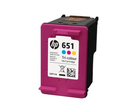 Rašalinė HP 651 Tri-Color