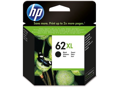 Rašalinė HP 62XL High Yield Black