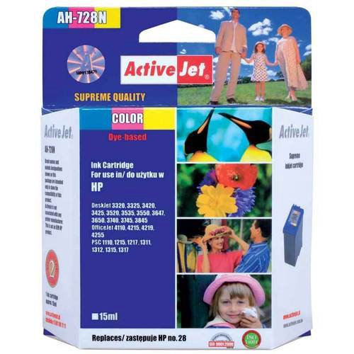 Rašalinė ACJ HP 28, spalvinė 21ml / C8728N