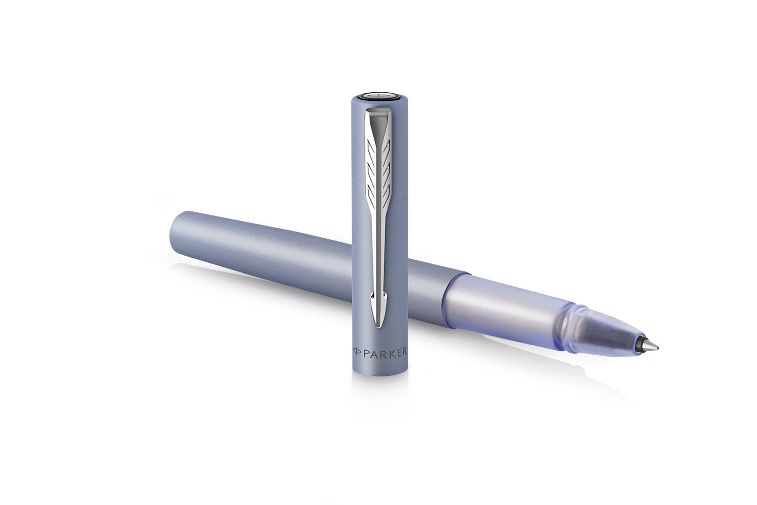 Tušinukas Su Dangteliu Parker Vector XL Silver Blue - 2159775