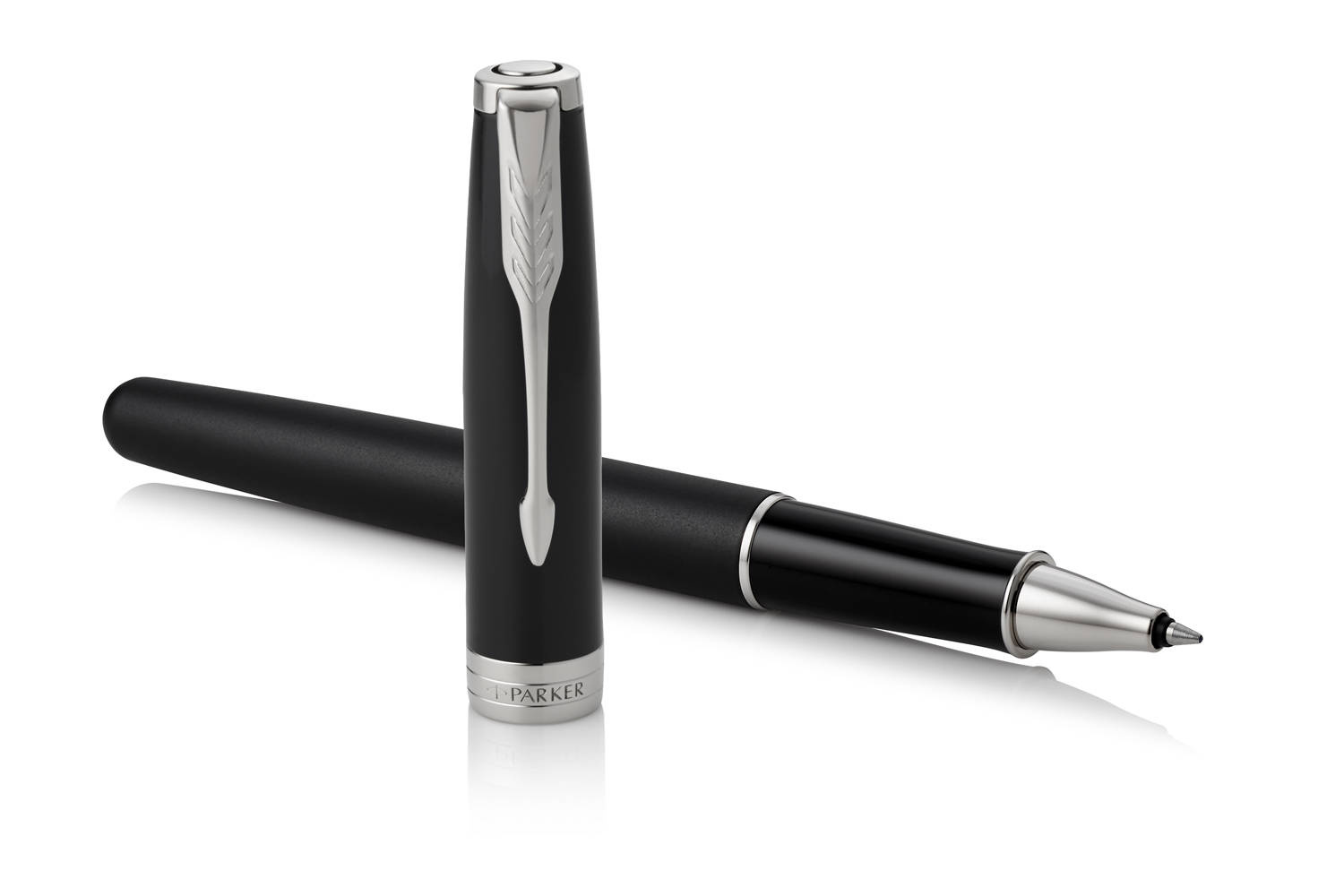 Tušinukas su dangteliu Parker Sonnet Matte Black CT - 1931523