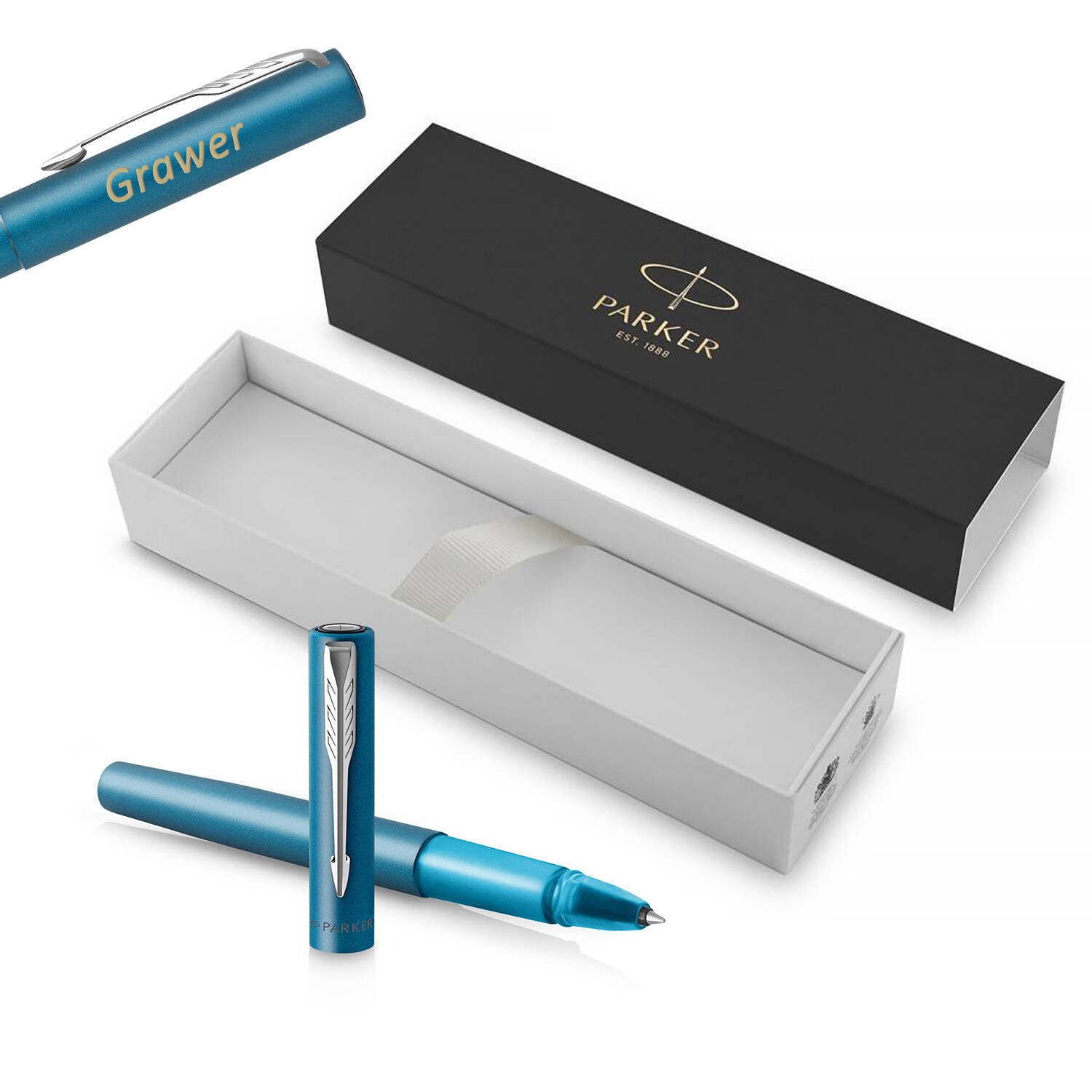 Parker Vector XL Teal Rašiklis su graviravimu - 2159776