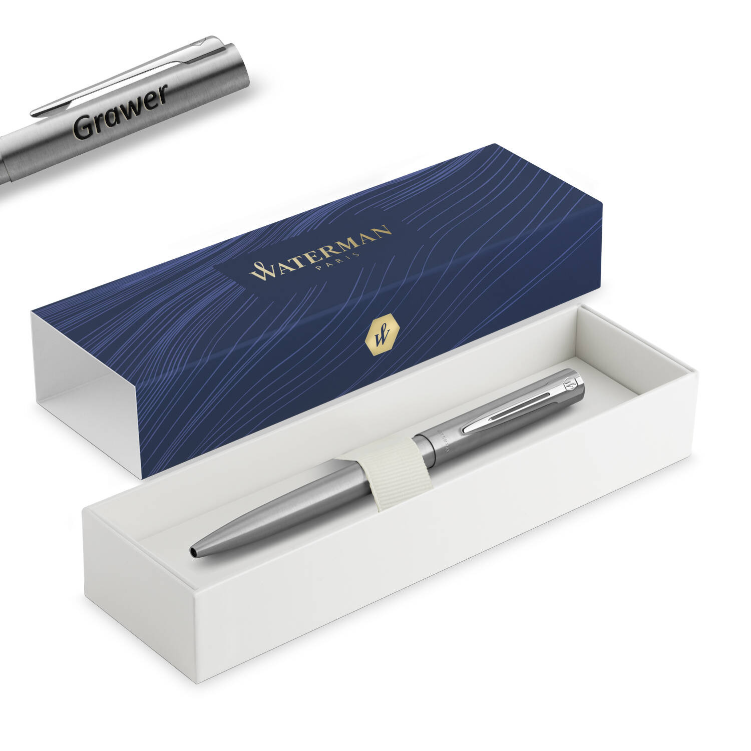 Waterman Allure Chrome CT Tušinukas su graviravimu