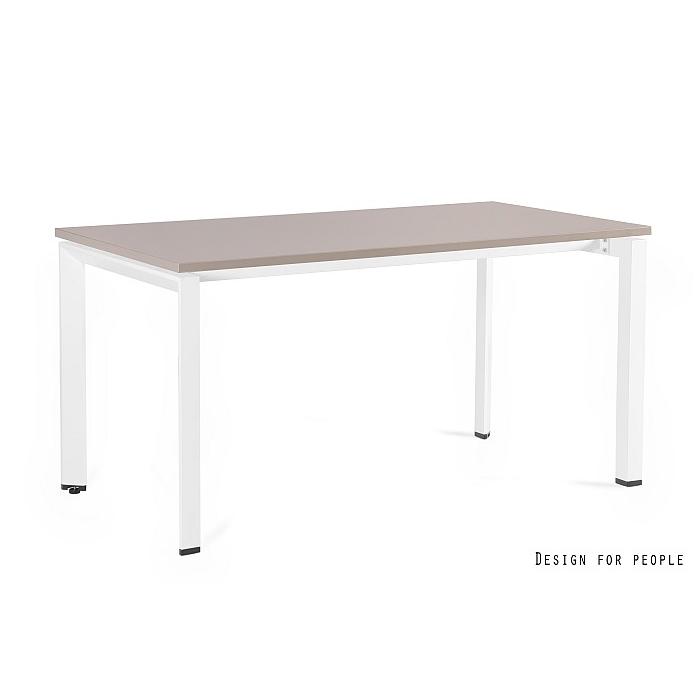 Biuro stalas | PASON - MANAGER DESK - WHITE - FRAME AND TOP - 150X80 CM
