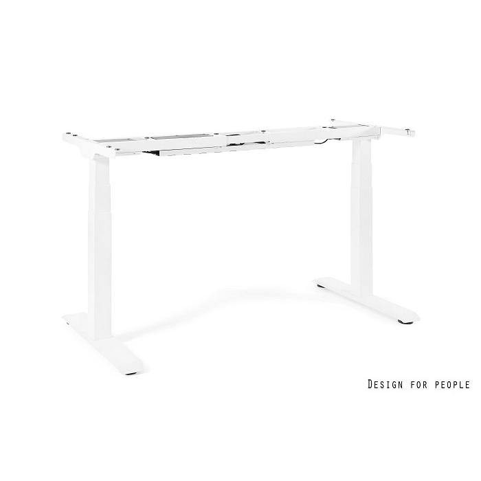 Elektrinis pakeliamas stalas biurui | GROW - WHITE - FRAME