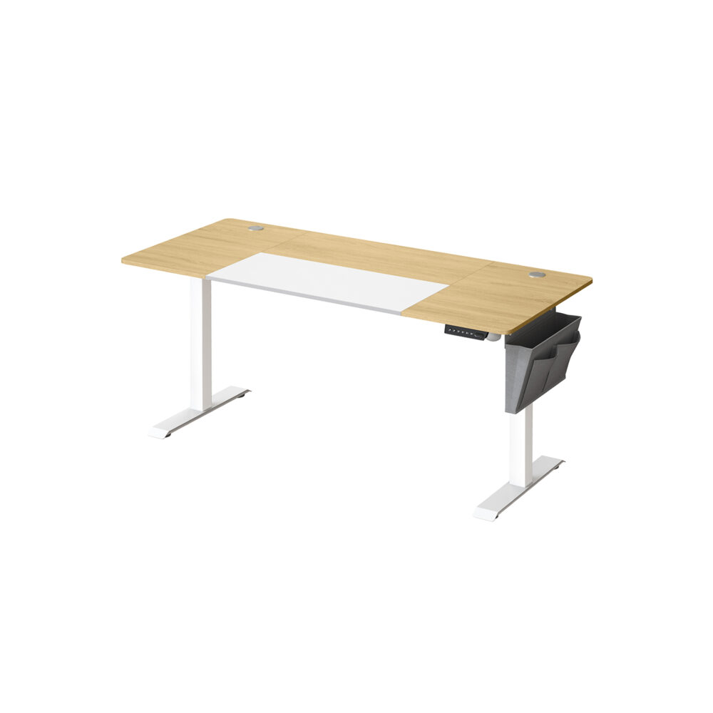 Elektrinio stalo rėmas | Dvigubas variklis | 120-220 x 60-100 cm | 100 kg | Juoda
