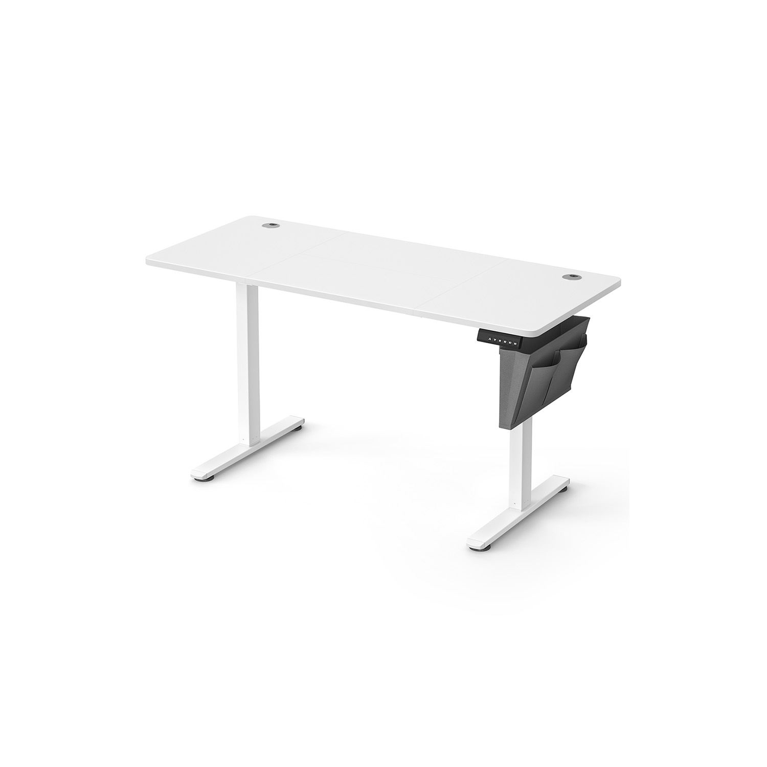 Reguliuojamo aukščio stalas | 60 x 140 x (72-120) cm | Balta